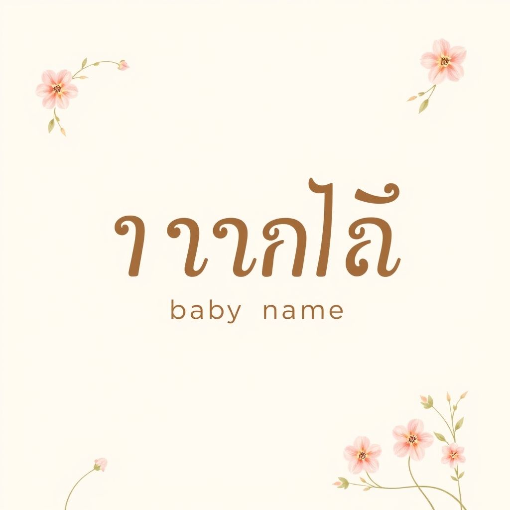 ชื่อสมัยใหม่ อักษร ต. ที่ใช่สำหรับลูกคุณ